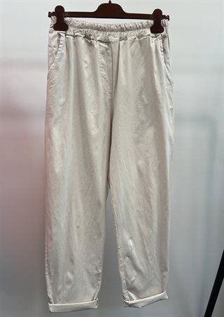 Marta - Raffaella Bukser - Beige - Onesize 
